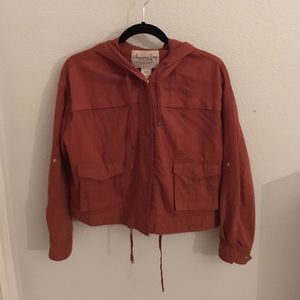 Rust Colored American Rag Lightweight Jacket